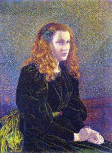 Girl In Green (also Known As Jeune Fille En Vert) — Theo Van Rysselberghe
