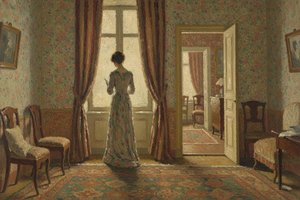 El Umbral Silencioso: Un Estudio Introspectivo De Patrón Y Luz — Adèle Petit