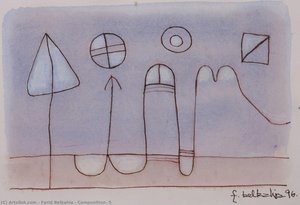 Composition, 5 — Farid Belkahia