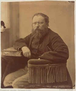 Pierre-joseph Proudhon — Félix Nadar, 19th Century Portrait Photography