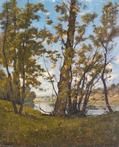 La Loire À Bonny — Henri-joseph Harpignies