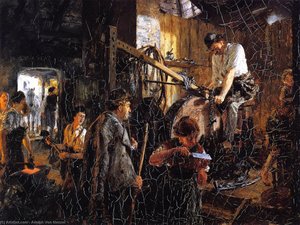 Knife-grinder's Workshop in the Hofgastein Smithy