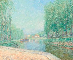 Au Bord De La Yonne, Effet D'automne — Francis Picabia