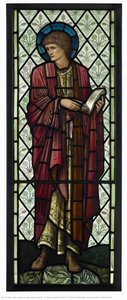 St Paul, Window From The Chapel Of Cheadle Royal Hospital, Manchester — Edward Coley Burne-jones, Pre-raphaelite Brotherhood
