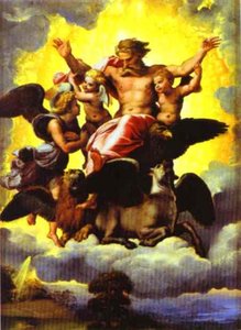 Ezekiel's Vision — Raphael, High Renaissance