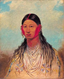 Koon Za Ya Me, Female War Eagle — George Catlin