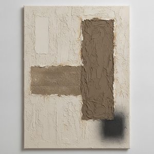 Layered Taupe Monoliths And Charcoal Shadows — David Moreau