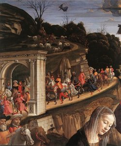 Adoración De Los Pastores (detalle) — Domenico Ghirlandaio