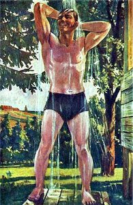 After Work — Aleksandr Deyneka, Socialist Realism