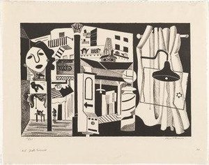 Sixth Avenue El — Stuart Davis