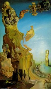 Monumento Imperial A La Mujer-niña, 1929 — Salvador Dalí
