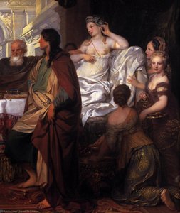 Cleopatra's Banquet (detail) — Gérard De Lairesse, Baroque