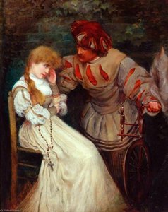 Faust And Marguerite — Sir Frederic Lord Leighton