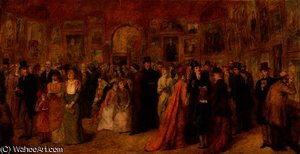 The Private View — William Powell Frith