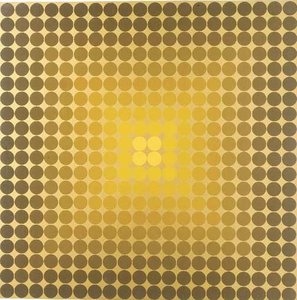 Composition 9 — Victor Vasarely, Op Art