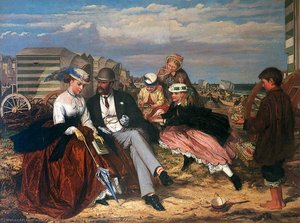 Courtship On The Beach — Charles Wynne Nicholls