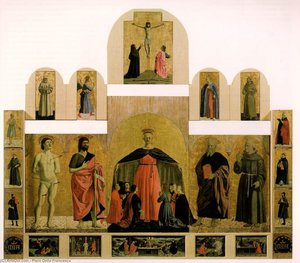 Polydiptychon Der Barmherzigkeit ) — Piero Della Francesca