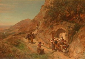 Dans Les Abruzzes — Oswald Achenbach