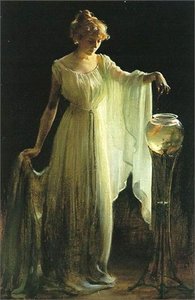 The Goldfish — Charles Courtney Curran