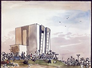 Near The Vehicle Assembly Building — Robert T Mccall