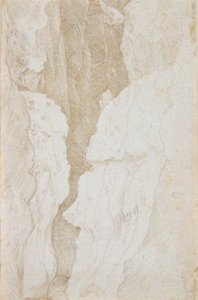 A Deep Gorge With A Rushing Stream At The Bottom — Hans Baldung