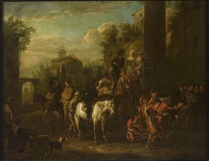 Jugglers Passing – Carnival — Jan Miel