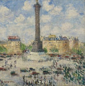 Place De La Bastille — Gustave Loiseau
