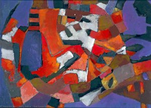 Red Composition — Harry Walker