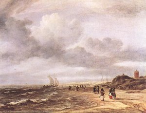 Die Küste von Egmond-an-Zee