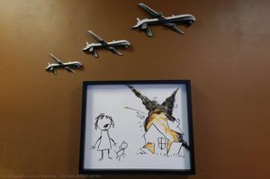 Civilian Drone Strike — Banksy