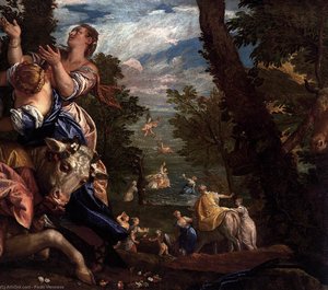 The Rape Of Europa (detail) — Paolo Veronese, Venetian Renaissance