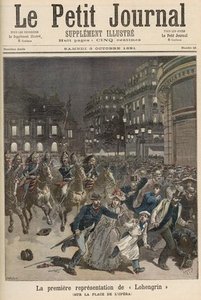 Riots In Paris Objecting To The Performance Of Lohengrin — Henri Meyer