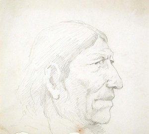 Indian Head — Frederic Remington