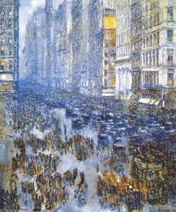 Fifth Avenue — Frederick Childe Hassam