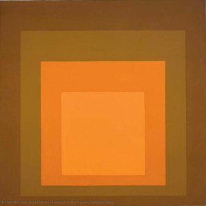 Homage To The Square: Autumn Climax — Josef Albers, Color Field Painting