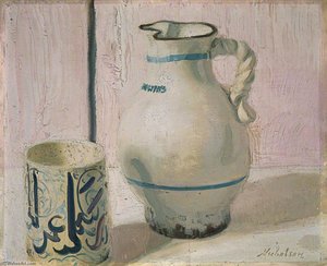 Pink Still Life With Jug — Sir William Nicholson