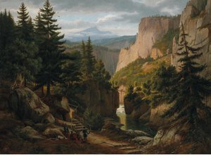 Mountainous Landscape Early