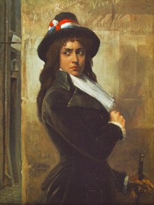 Une Citoyenne De L'an Ii — Albert Edelfelt