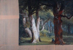 Study Of Birch Trees — Joséphine Bowes