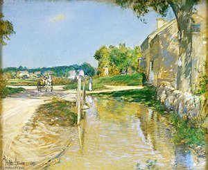 A Country Road — Frederick Childe Hassam