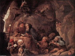 Temptation Of St Anthony — David Teniers The Younger, Baroque