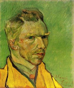 Self Portrait — Vincent Willem Van Gogh, Post-impressionism