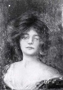 Lady of Auburn Tresses, (painting)