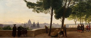 View from Monte Pincio in Rome