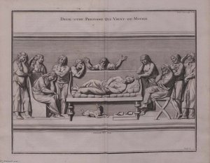 Mourning — Bernard De Montfaucon