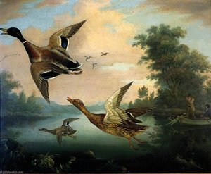 Duck Shooting — Charles Henry Schwanfelder