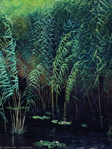 Reeds And Water Lilies — Isaak Ilyich Levitan