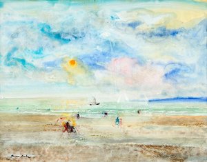 The Beach At Normandy — Emilio Grau Sala