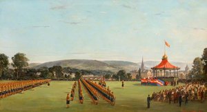 The Black Watch Receiving The Freedom Of Perth, 1947 — Charles Ernest Cundall
