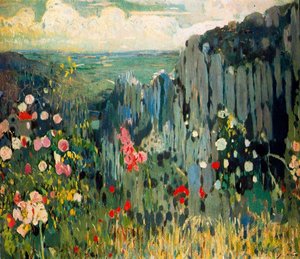 Primavera. Montserrat — Joaquim Mir